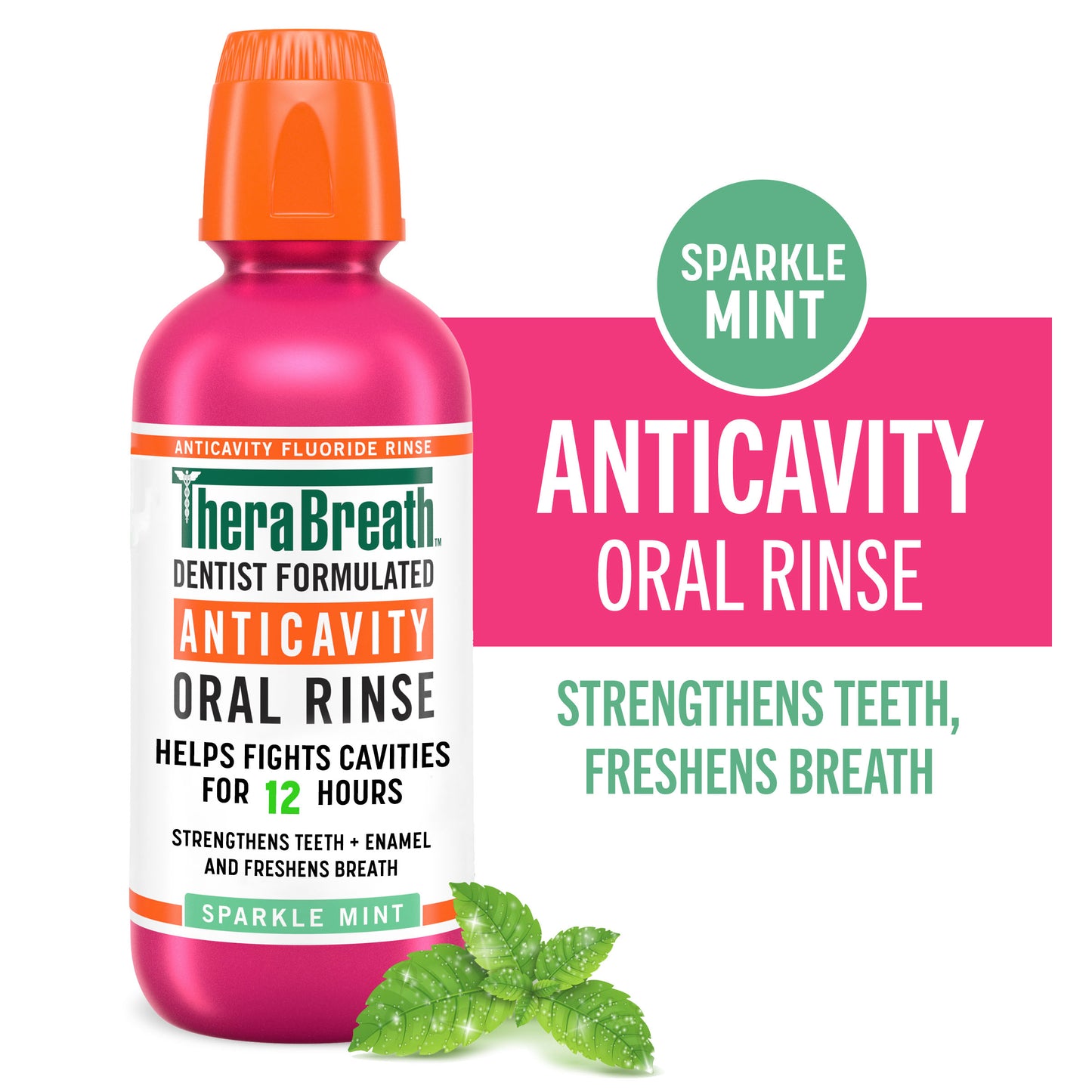 Anticavity Oral Rinse - Sparkle Mint