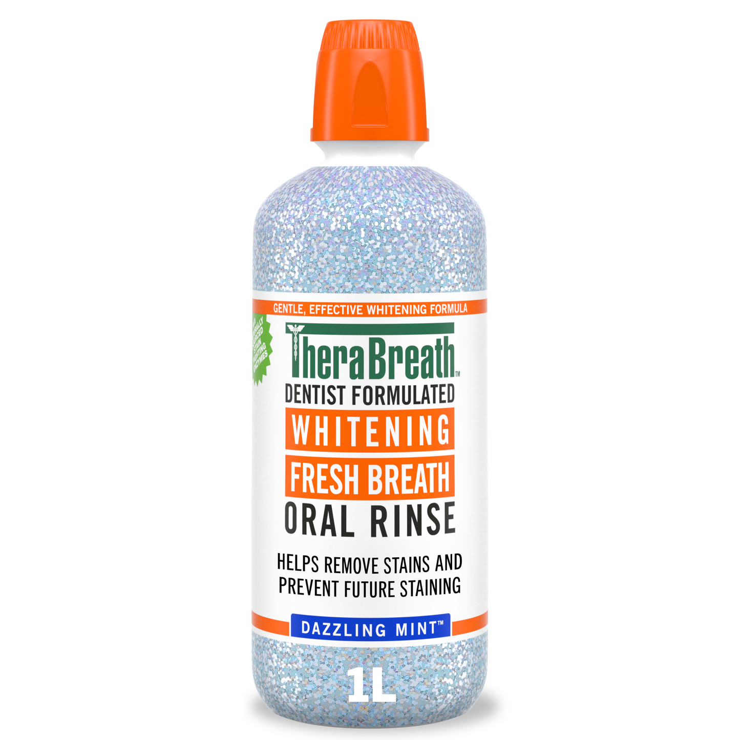 Whitening Fresh Breath Oral Rinse - Dazzling Mint