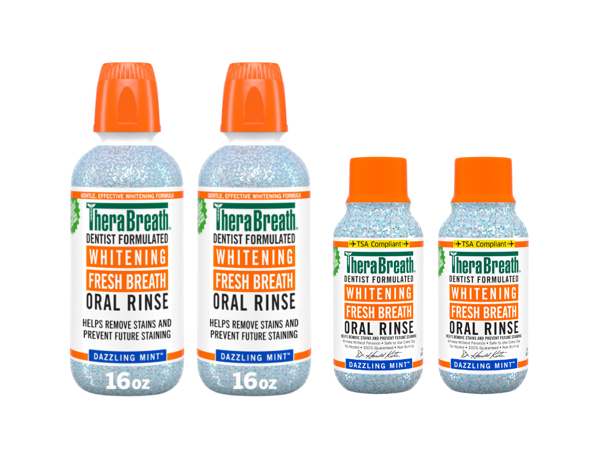 Brightest Smile TheraBreath Mouthwash Bundle