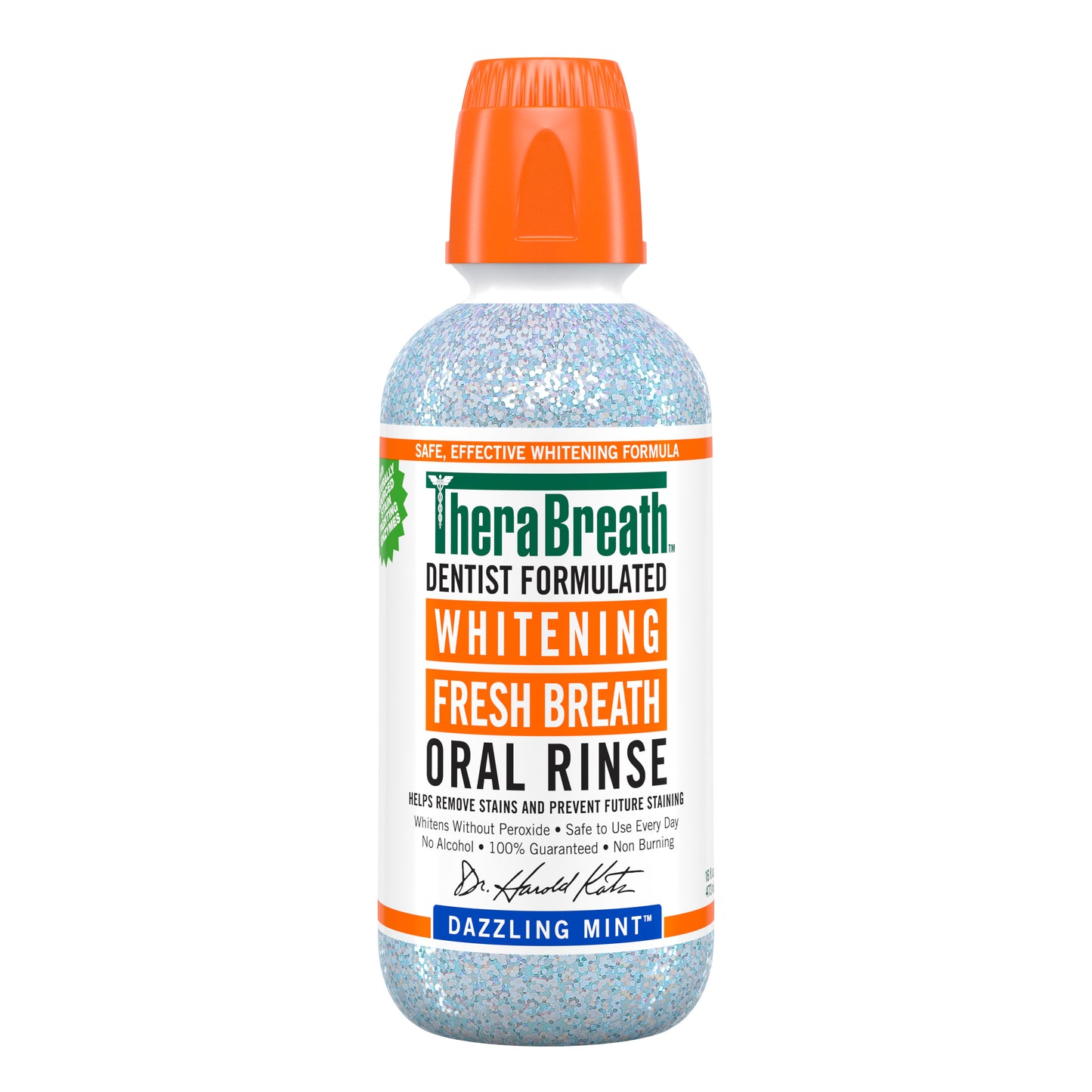 Whitening Fresh Breath Oral Rinse - Dazzling Mint