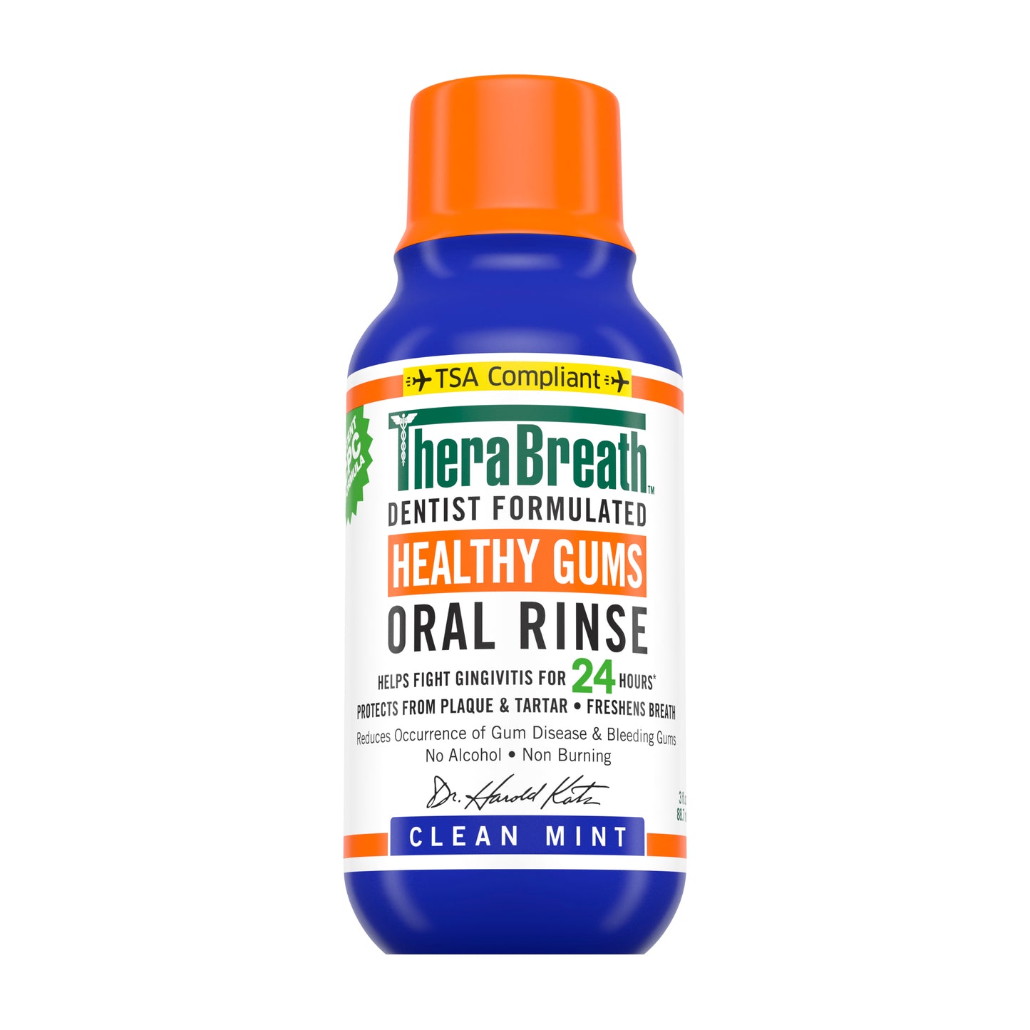 Healthy Gums Oral Rinse w/ Added CPC - Clean Mint