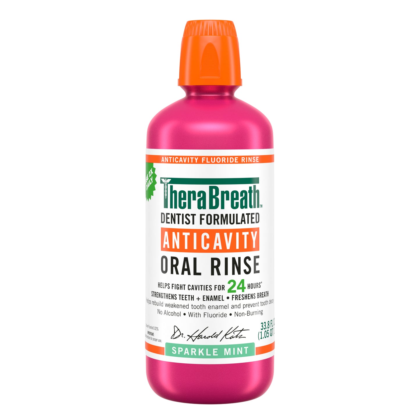 Anticavity Oral Rinse - Sparkle Mint