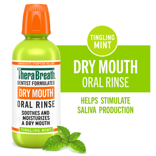 Dry Mouth Oral Rinse - Tingling Mint