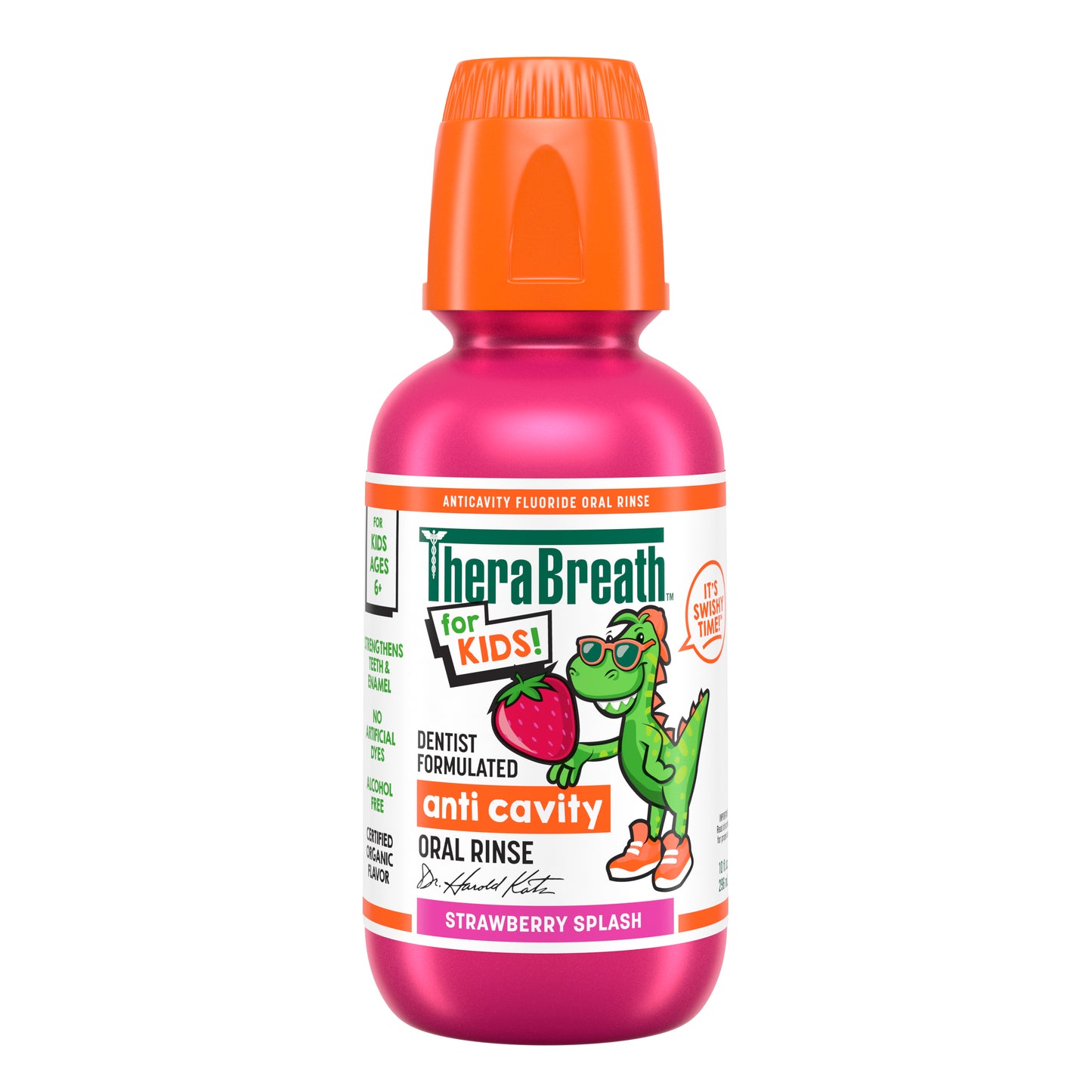 For Kids! Anticavity Oral Rinse - Strawberry Splash