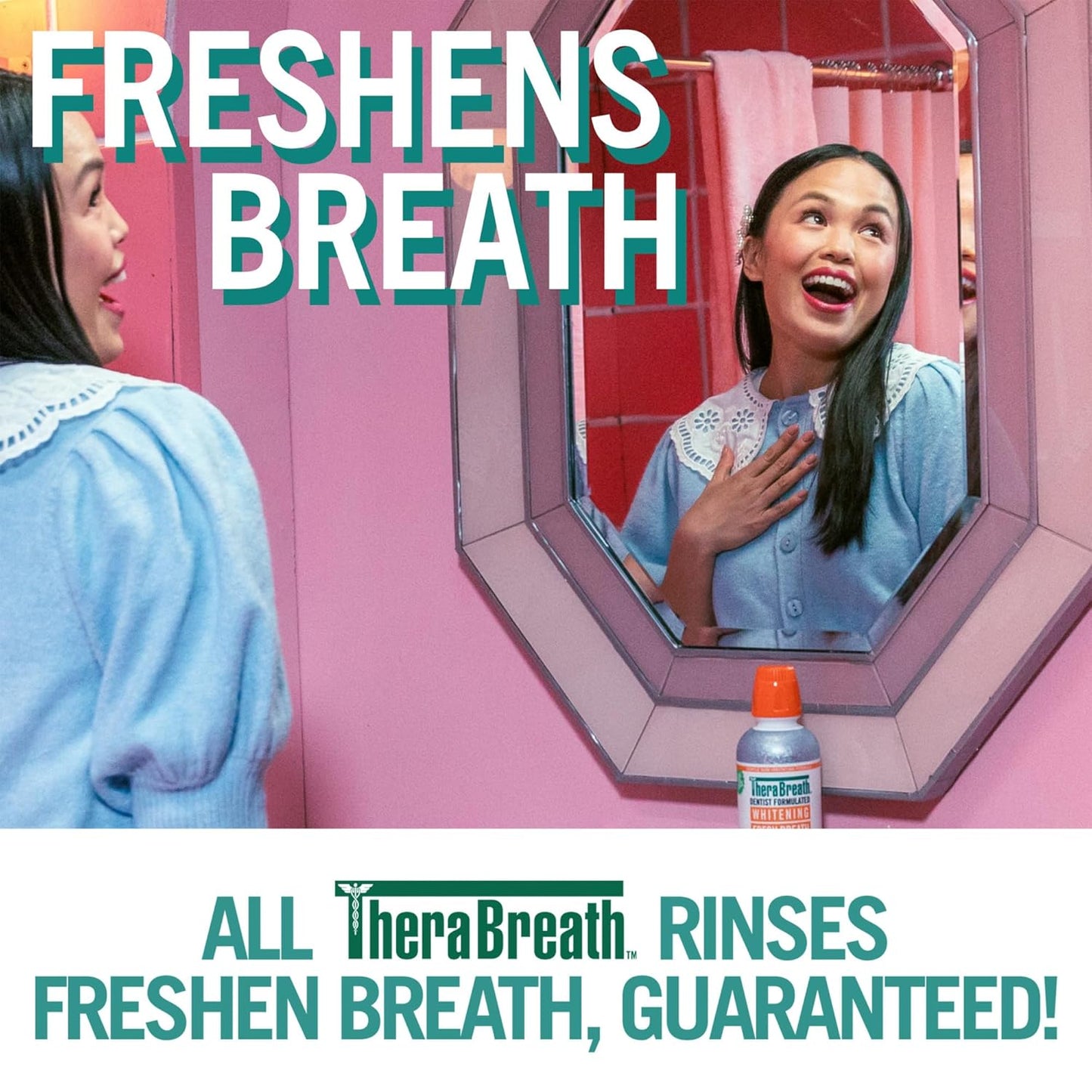 Plaque Control Pre-Brush Oral Rinse - Refreshing Mint Flavor