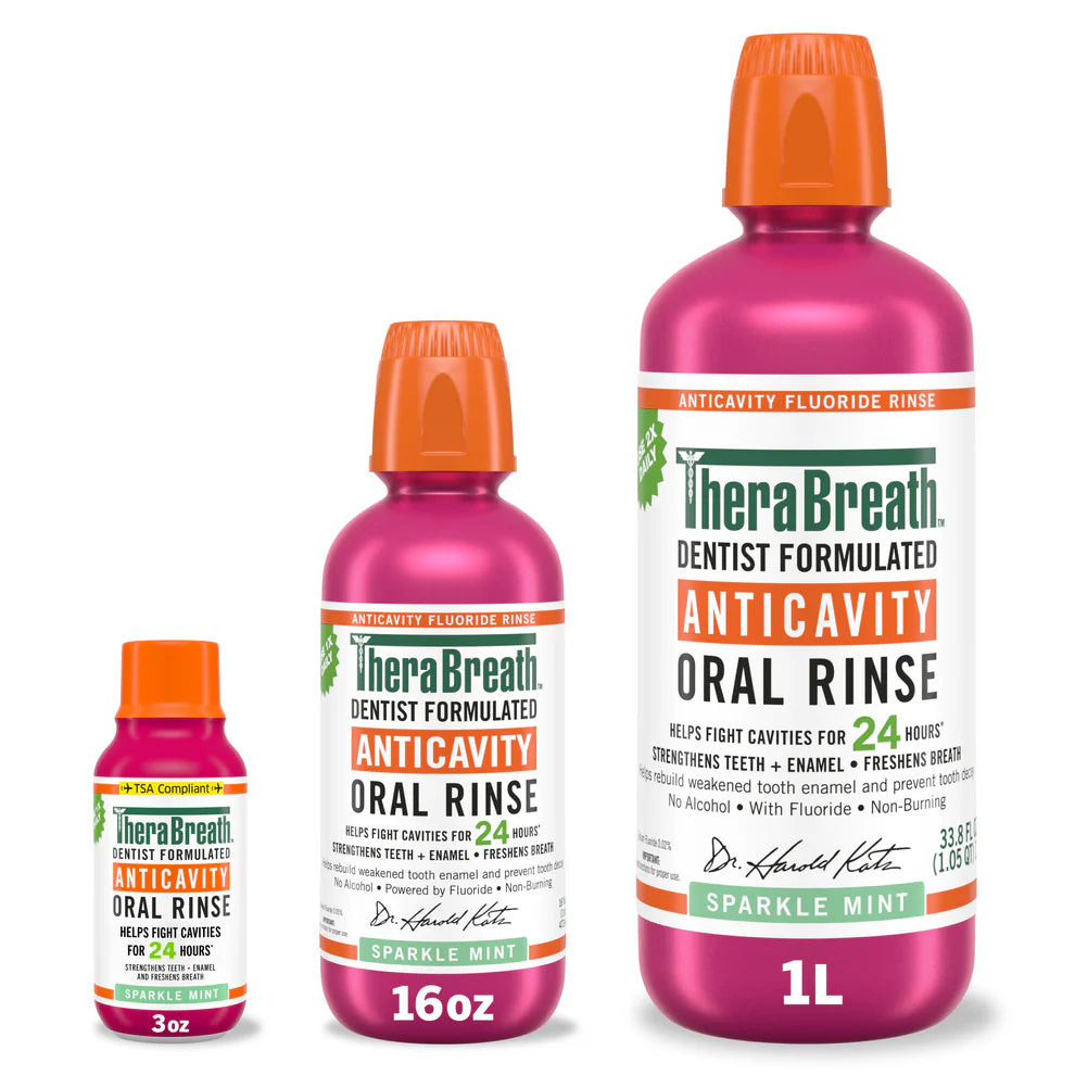 Healthiest Smile TheraBreath Mouthwash Bundle