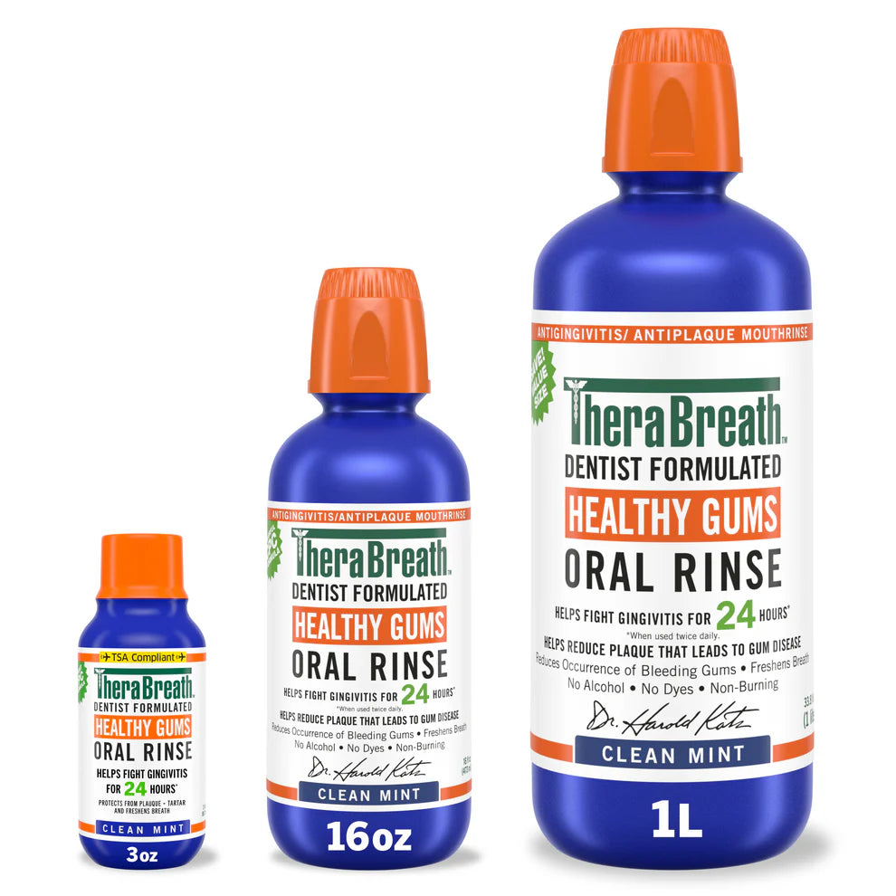 Healthiest Gums TheraBreath Mouthwash Bundle