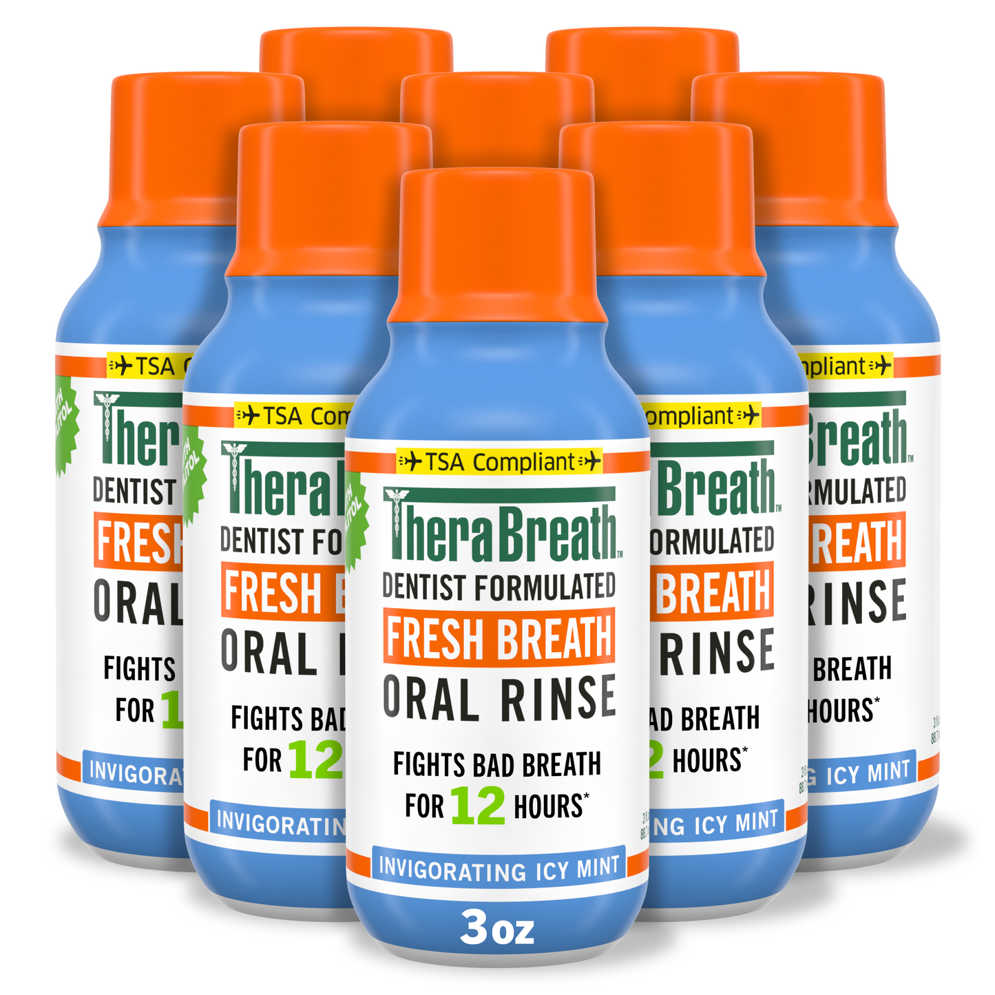 Fresh Breath Oral Rinse - Invigorating Icy Mint