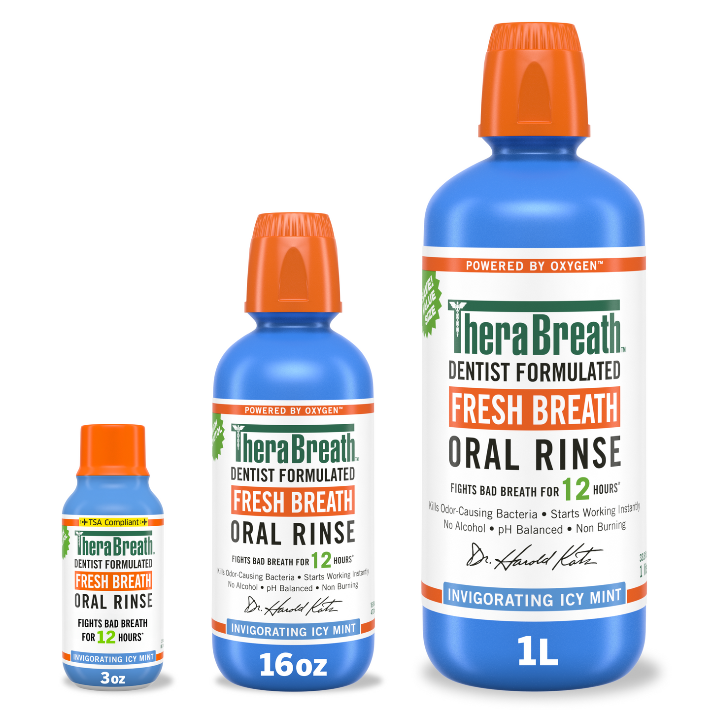 Fresh Breath Oral Rinse - Invigorating Icy Mint