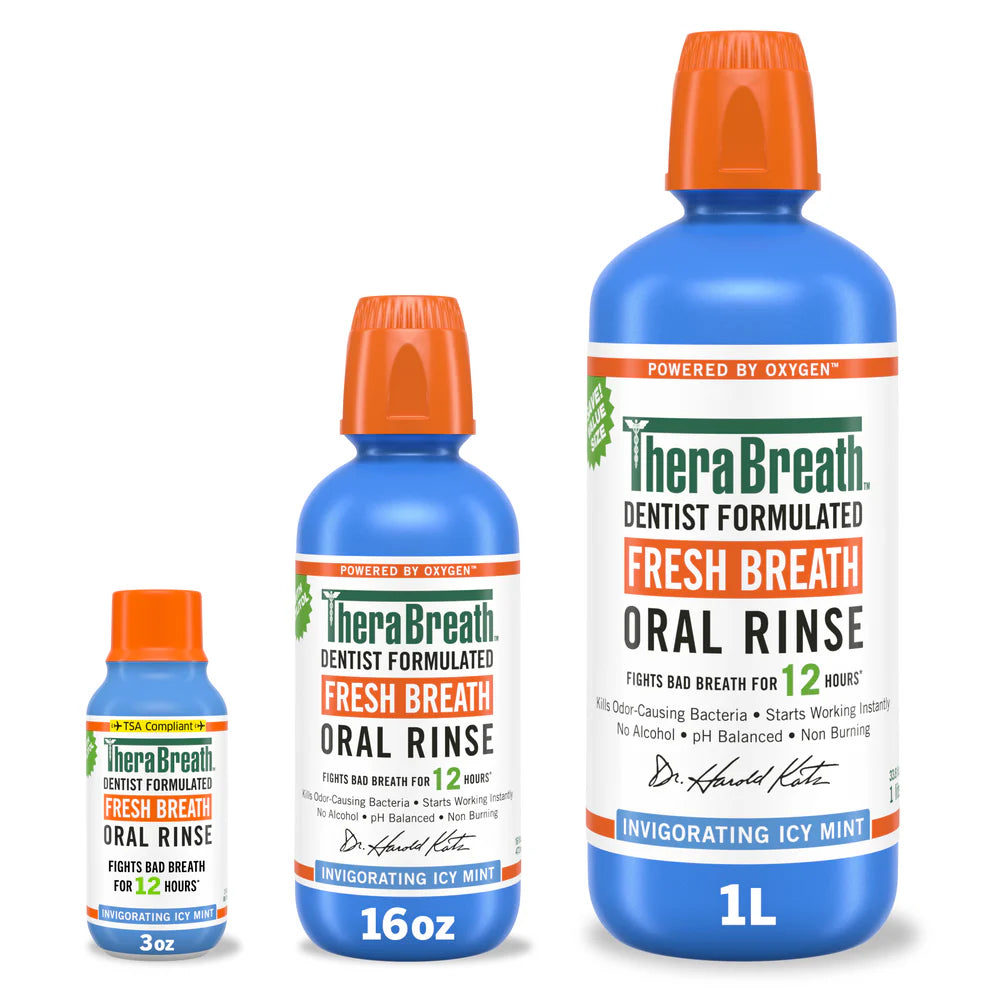 Fresh Breath Lovers TheraBreath Mouthwash Bundle