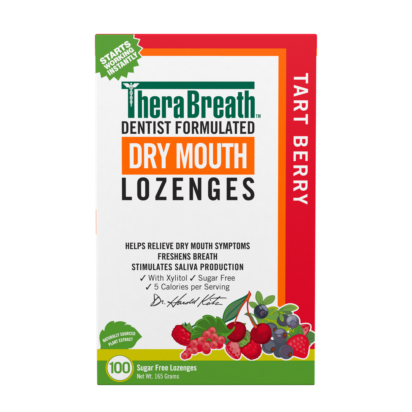 Dry Mouth Lozenges - Tart Berry