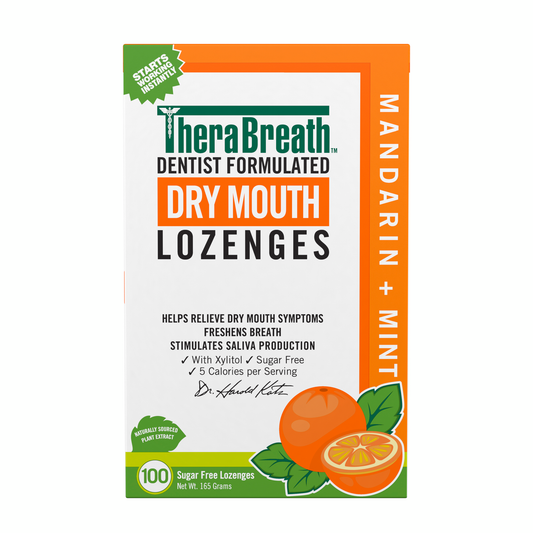 Dry Mouth Lozenges - Mandarin Mint