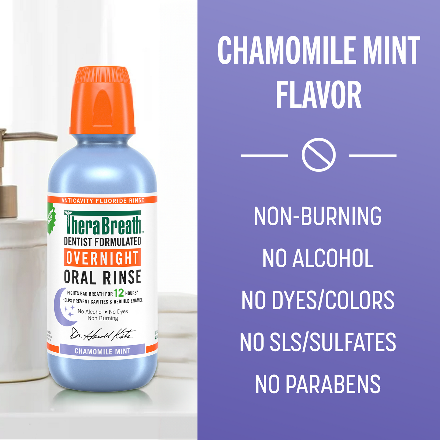 Overnight Oral Rinse - Chamomile Mint