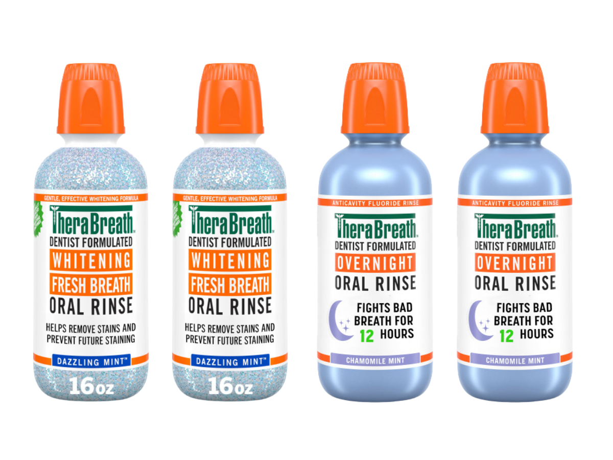 Sparkling Smiles TheraBreath Mouthwash Bundle