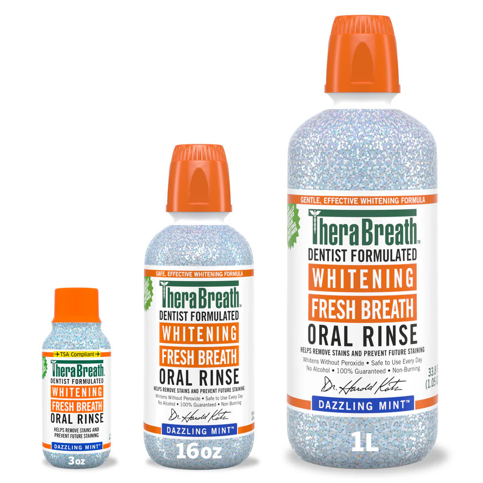 Brightest Smile TheraBreath Mouthwash Bundle