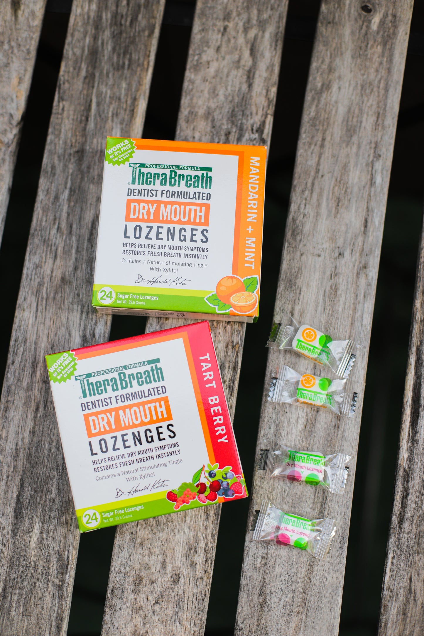 Dry Mouth Lozenges - Tart Berry