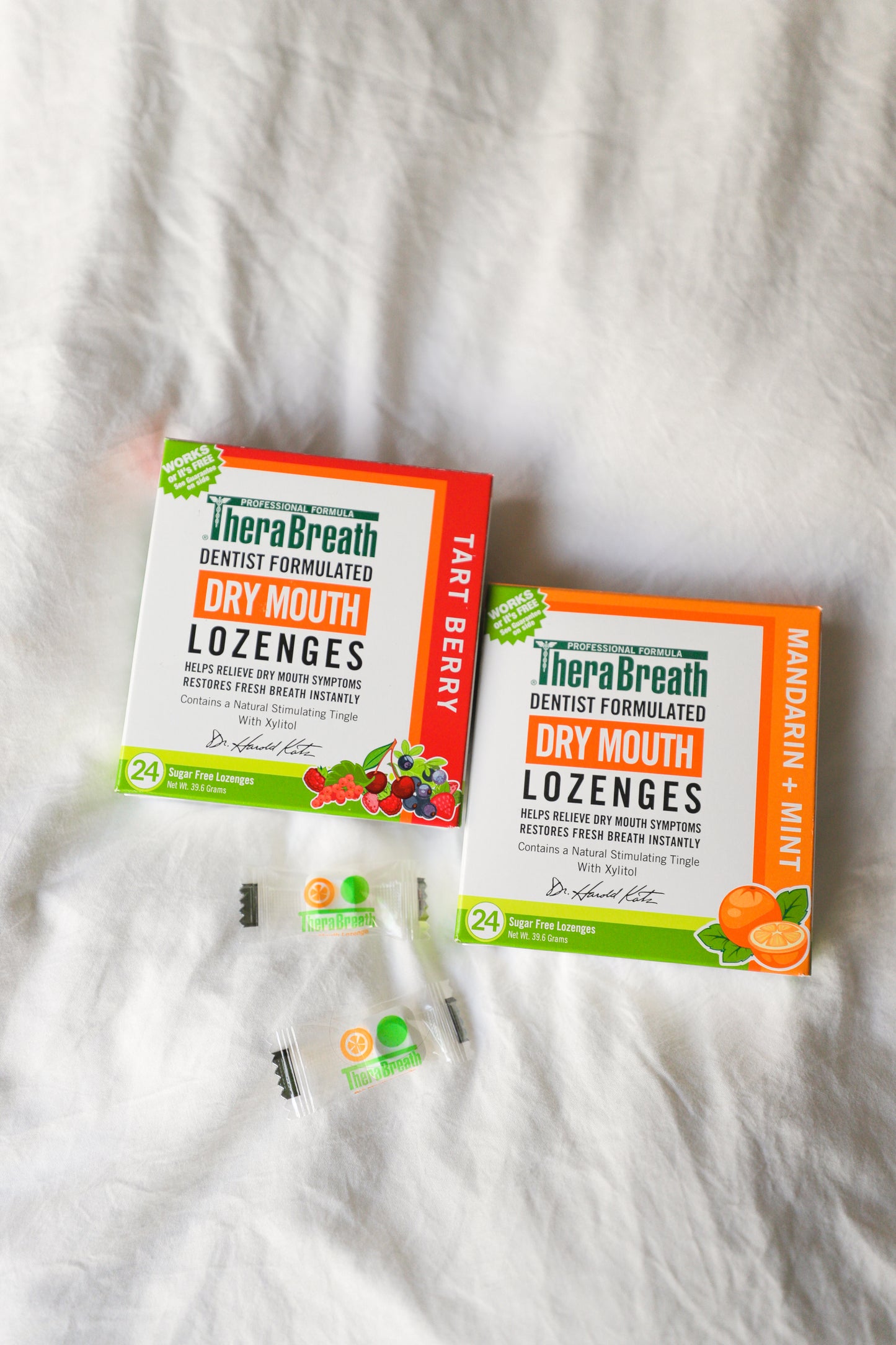 Dry Mouth Lozenges - Tart Berry