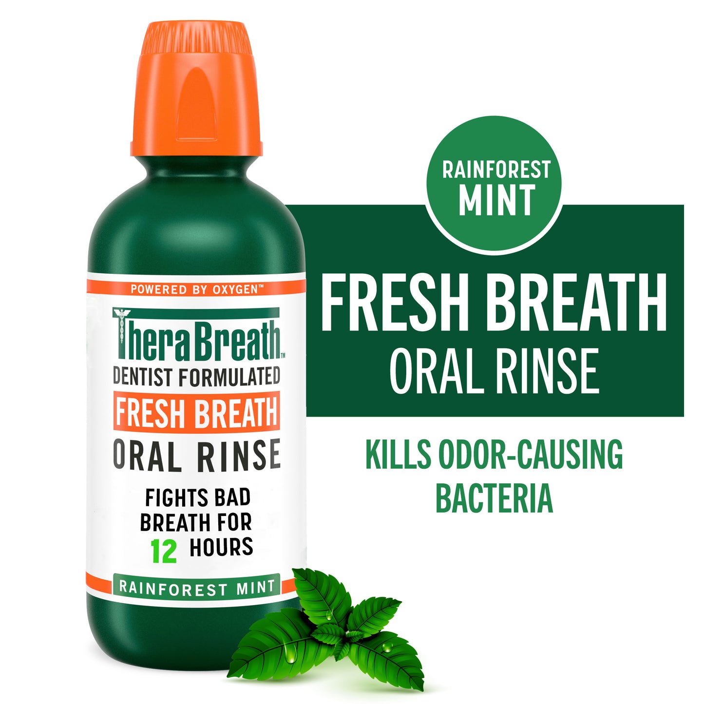 Fresh Breath Oral Rinse - Rainforest Mint